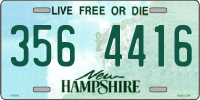 NH license plate 3564416