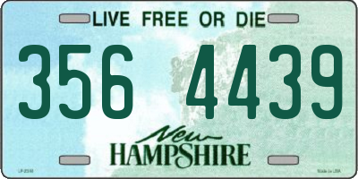 NH license plate 3564439