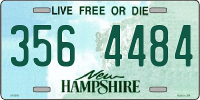 NH license plate 3564484