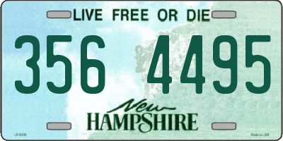 NH license plate 3564495