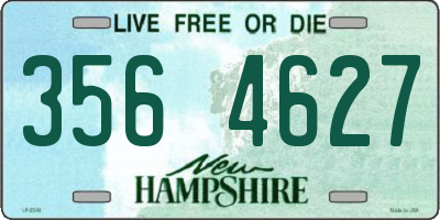 NH license plate 3564627