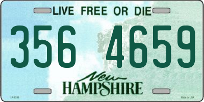 NH license plate 3564659