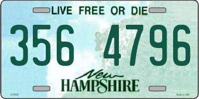 NH license plate 3564796