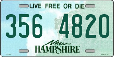 NH license plate 3564820