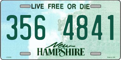 NH license plate 3564841