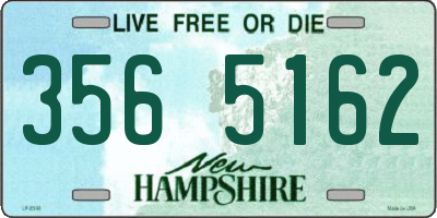 NH license plate 3565162
