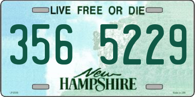NH license plate 3565229