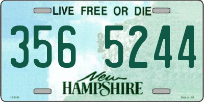 NH license plate 3565244