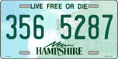 NH license plate 3565287