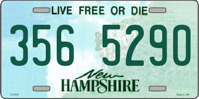 NH license plate 3565290