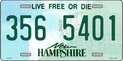 NH license plate 3565401