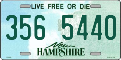 NH license plate 3565440