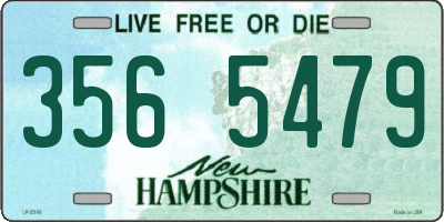 NH license plate 3565479