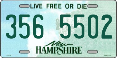 NH license plate 3565502