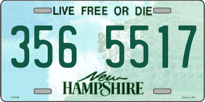 NH license plate 3565517