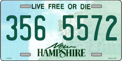 NH license plate 3565572