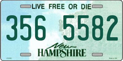 NH license plate 3565582