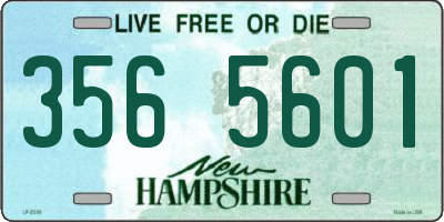 NH license plate 3565601