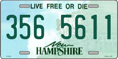 NH license plate 3565611