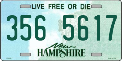 NH license plate 3565617