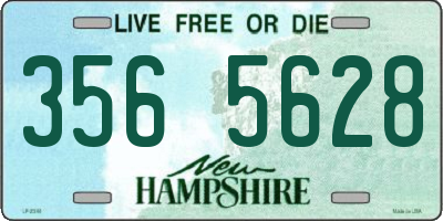 NH license plate 3565628