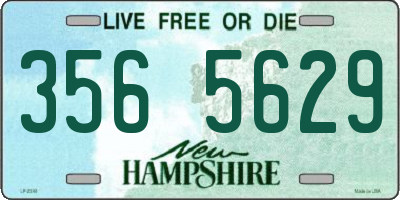 NH license plate 3565629
