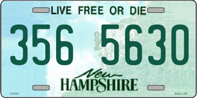 NH license plate 3565630