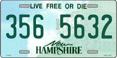 NH license plate 3565632