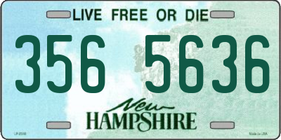 NH license plate 3565636