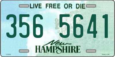 NH license plate 3565641
