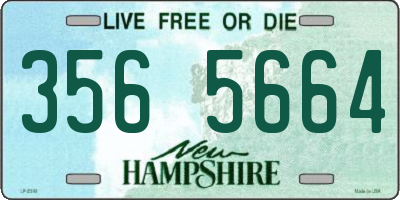 NH license plate 3565664