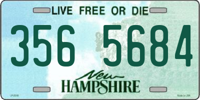 NH license plate 3565684