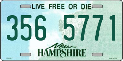 NH license plate 3565771