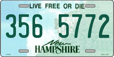 NH license plate 3565772
