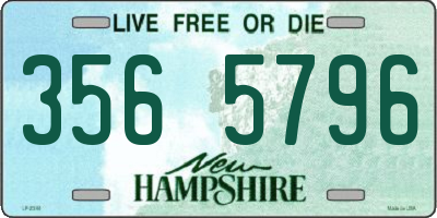 NH license plate 3565796