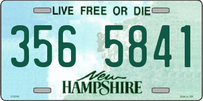 NH license plate 3565841