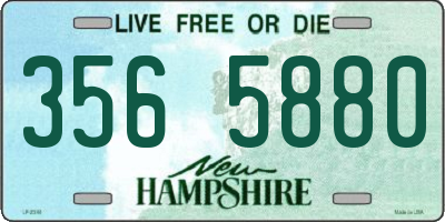 NH license plate 3565880