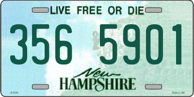 NH license plate 3565901