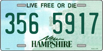 NH license plate 3565917