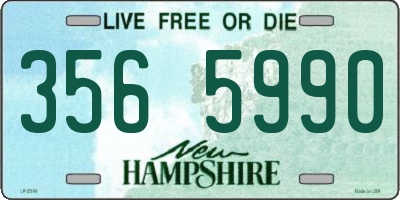 NH license plate 3565990