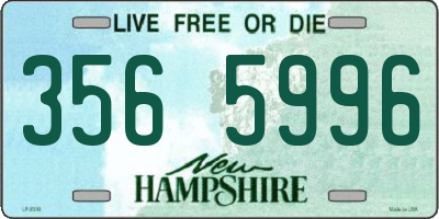 NH license plate 3565996