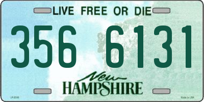 NH license plate 3566131