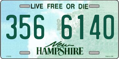 NH license plate 3566140