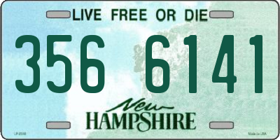 NH license plate 3566141