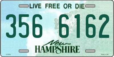 NH license plate 3566162
