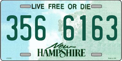 NH license plate 3566163