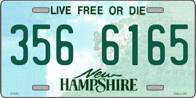 NH license plate 3566165