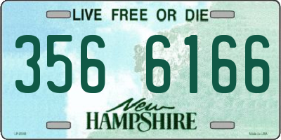 NH license plate 3566166