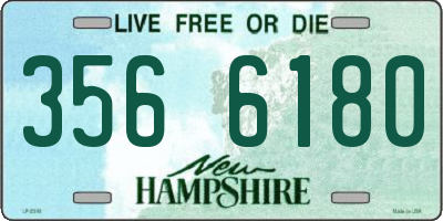 NH license plate 3566180