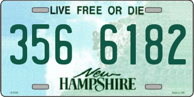 NH license plate 3566182